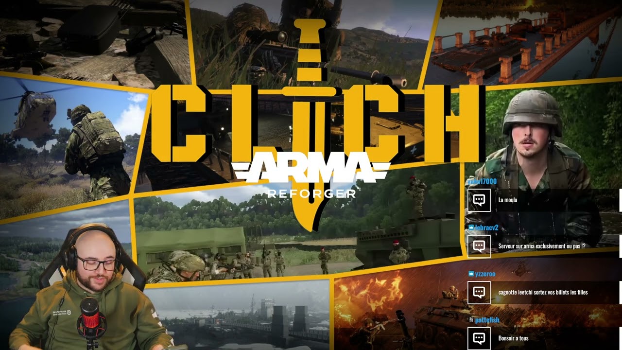 VOD - La Sainte Squad débarque ft @kouinia & @roidubeton ! ARMA REFORGER