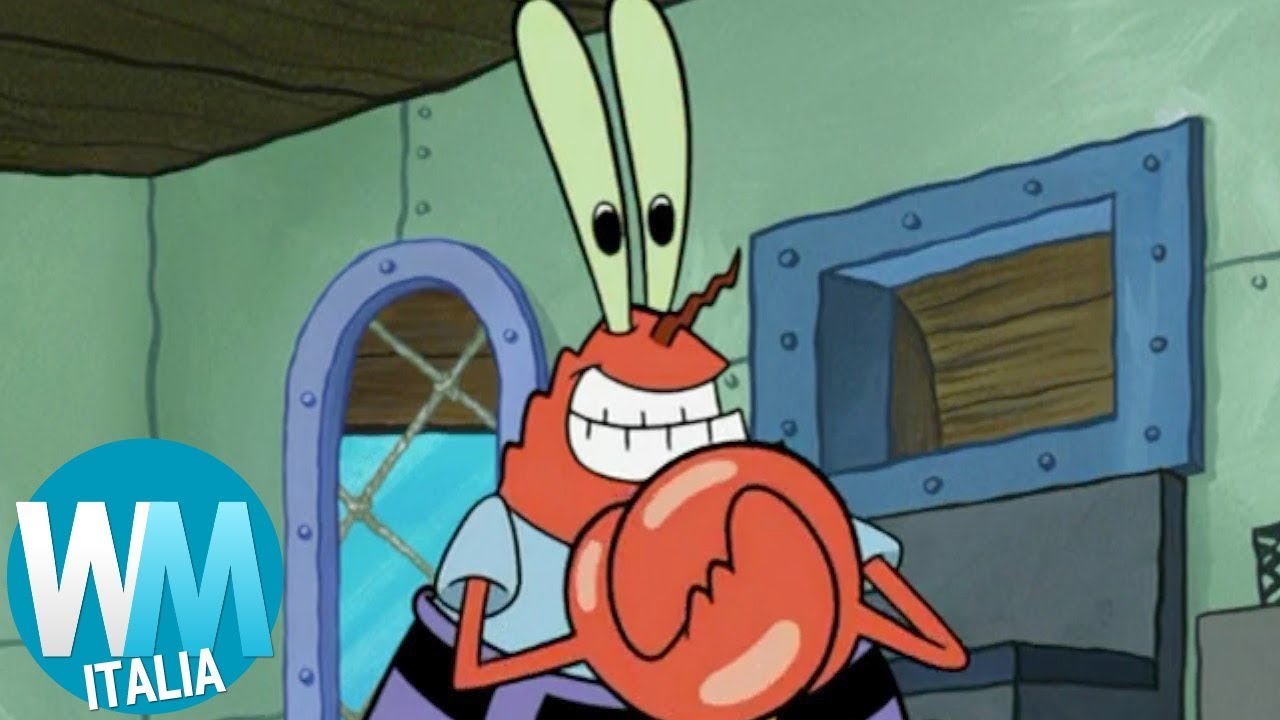 Top 10 RAGIONI per cui MR. KRAB dovrebbe essere IN PRIGIONE!