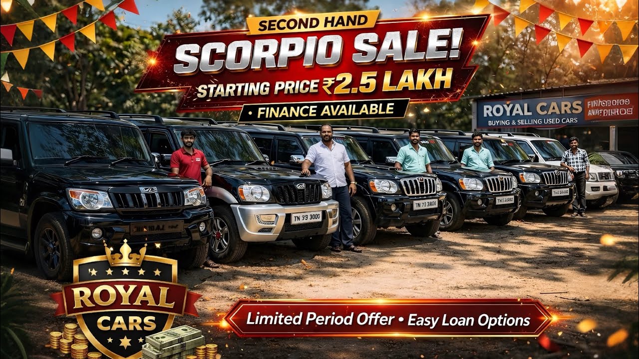 Second Hand Scorpio🔥Finance Available Legendary scorpio for sale‼️NEW UPDATED