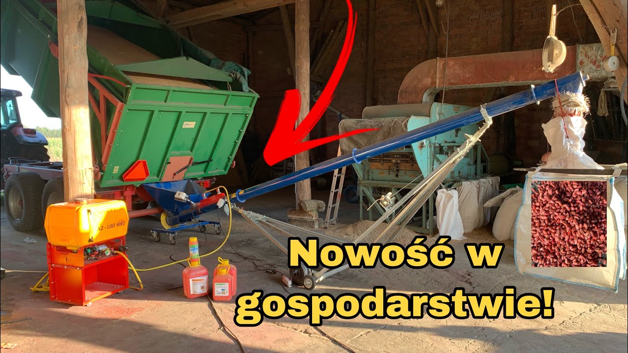 #388- Zaprawianie ziarna w żmijce!Tanio i szybko! Lepiej jak zaprawiarką! Swój własny kwalifikat!