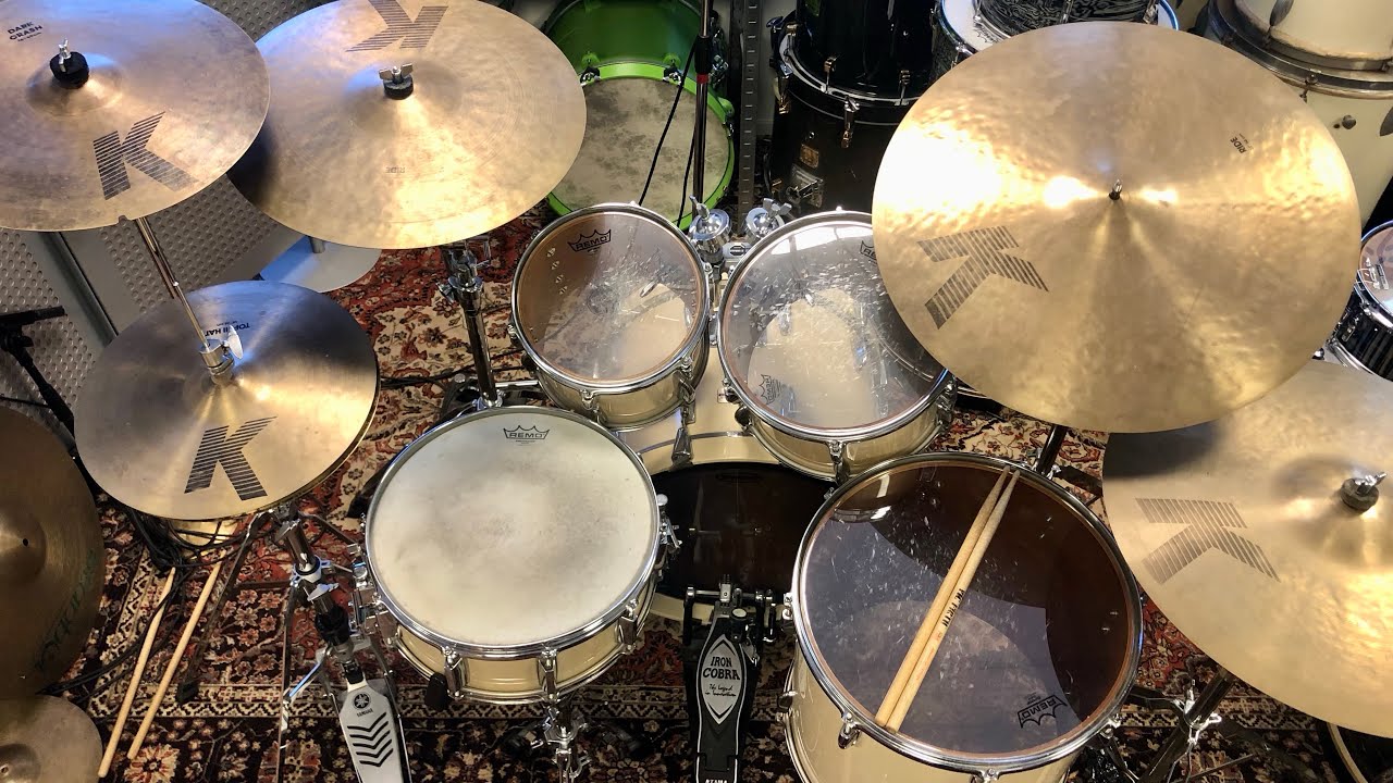 DRIFT DRUMS - Yamaha 8000 Tour Custom & Zildjian EAK Cymbals