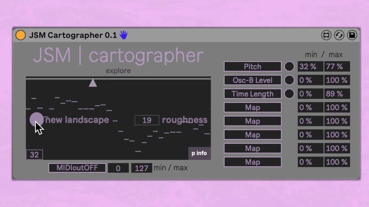 Max for Live Device: JSM Cartographer