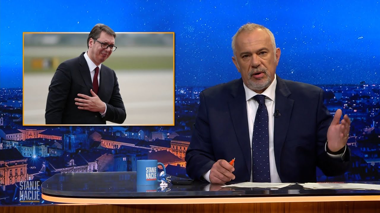VUČIĆU POZLILO OD TRUMPA | STANJE NACIJE 90-5