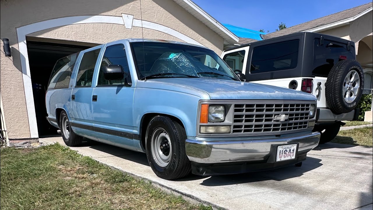 ck suburban got some billet 