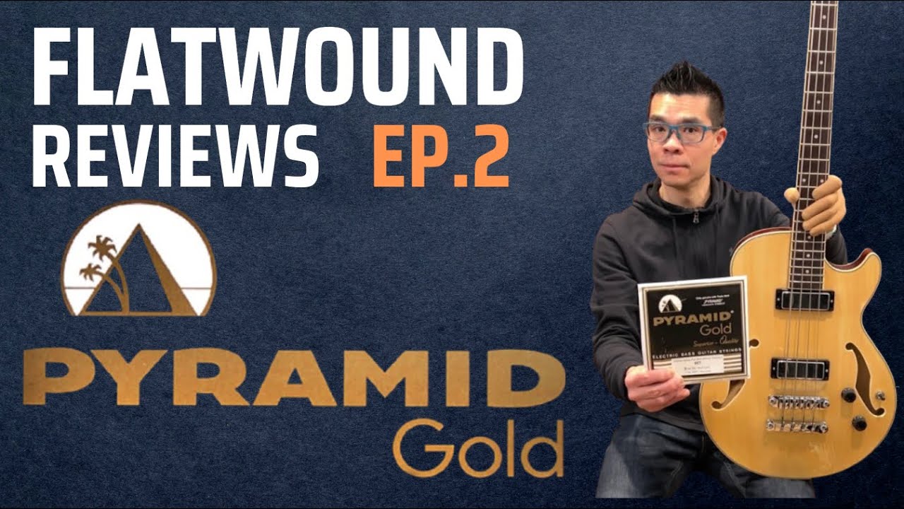 Обзоры бас-гитар с плоской обмоткой, эпизод 2: Плоская обмотка Pyramid Gold на короткомензурной п...