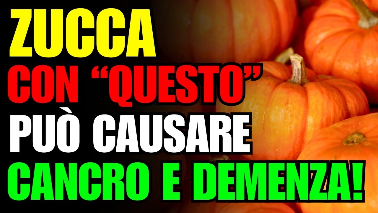 Non mangiare mai la ZUCCA con questi alimenti 🎃 3 combinazioni pericolose + Ricetta segreta