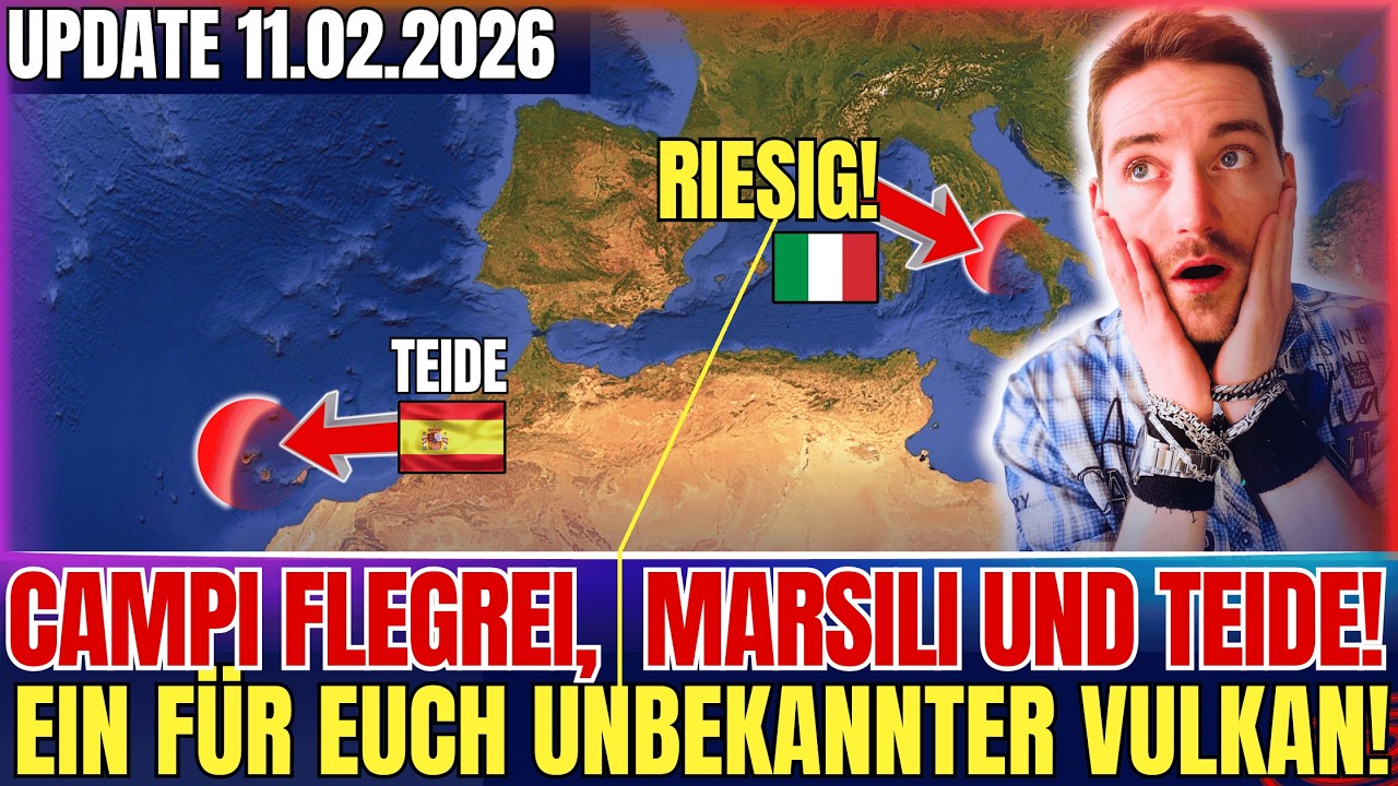 Campi Flegrei, Marsili und Teide – Ein GIGANT lauert im Meer vor Neapel