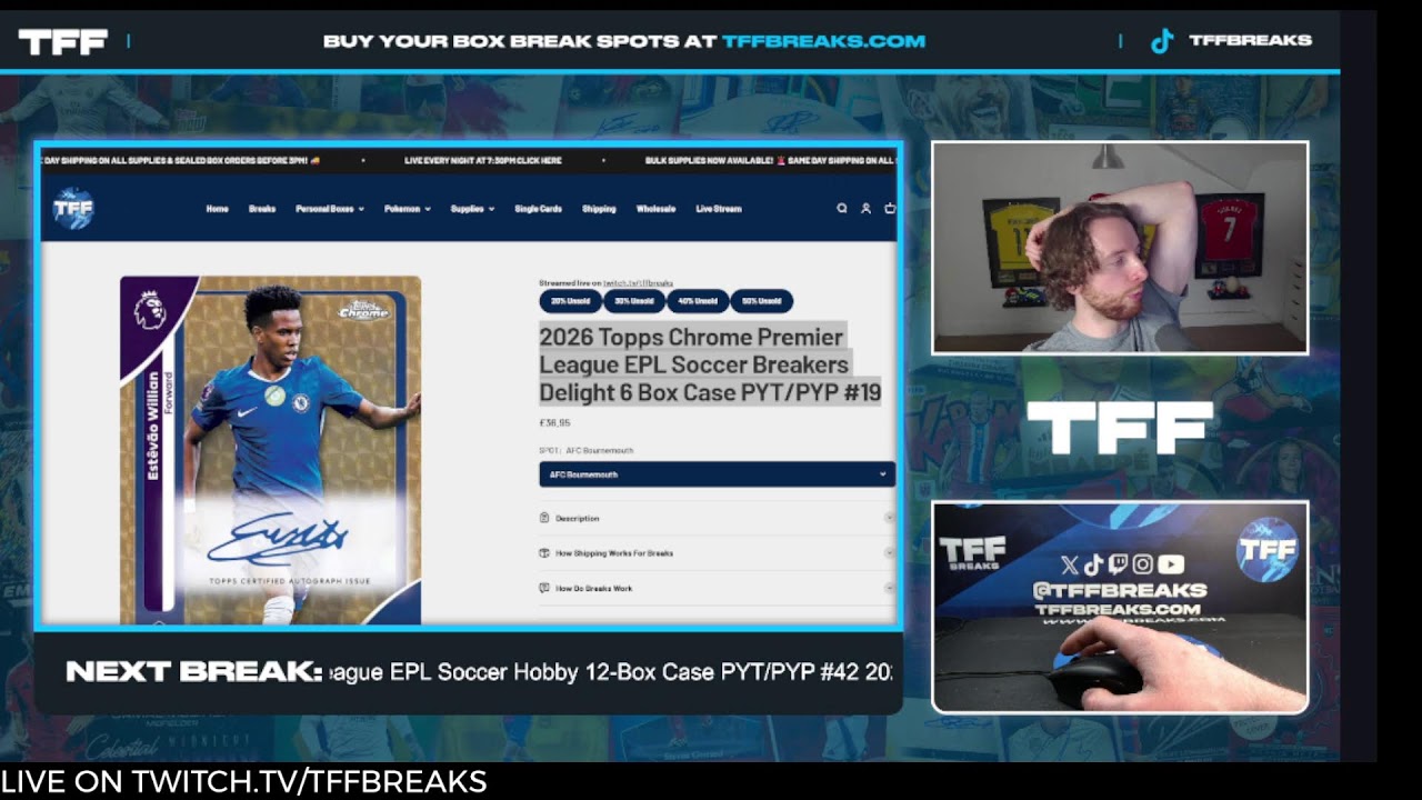 BREAKS ALL NIGHT! WWW.TFFBREAKS.COM