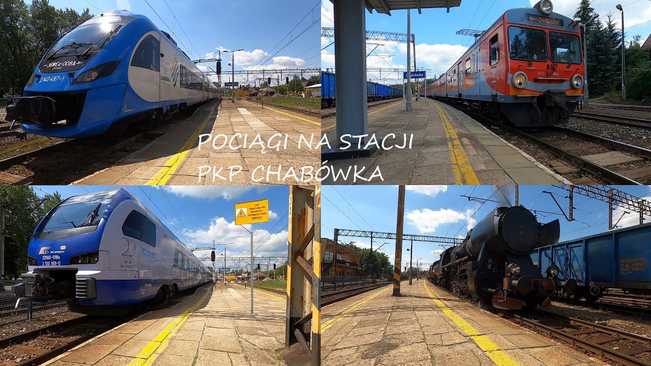Pociągi na stacji PKP Chabówka 24.07.2022