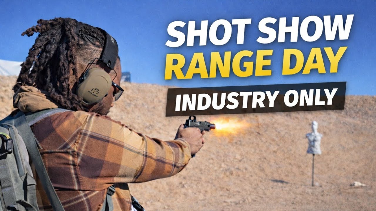 Shooting at Shot Show Industry Range Day -  2026 (Gen 6 Glock and More)