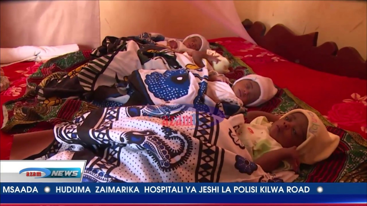 Azam TV - Familia ya mapacha wanne yaomba msaada