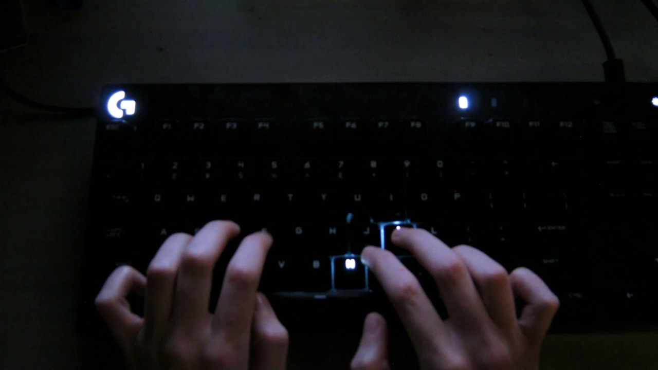 Typing - mechanical keyboard ASMR