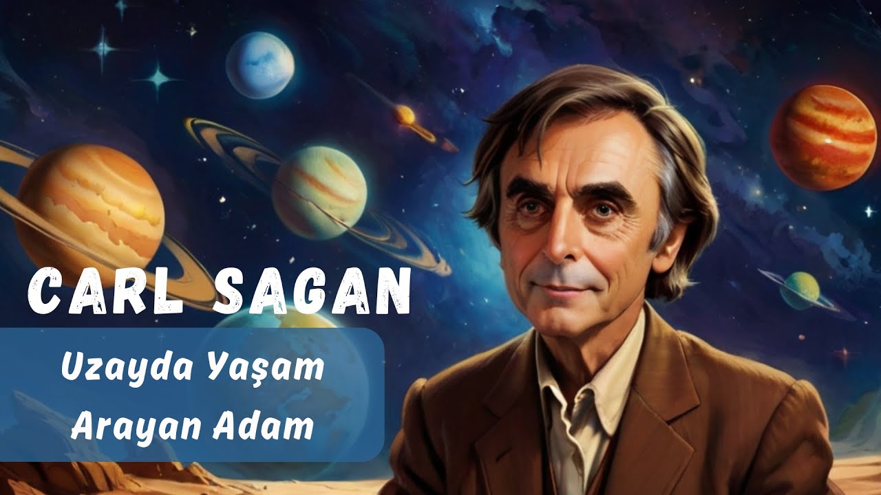 Carl Sagan | Uzayda Yaşam Arayan Adam ('Soluk Mavi Nokta' yazısı ile)