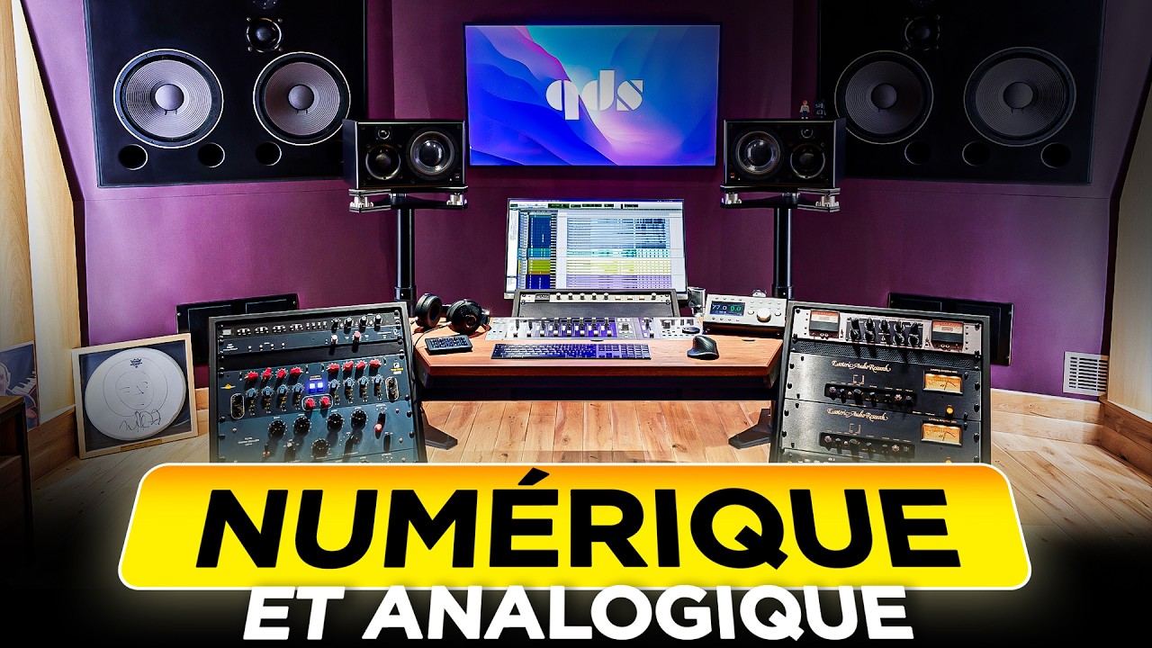 Quelle est la configuration d'un studio à la fois analogique et numérique ?