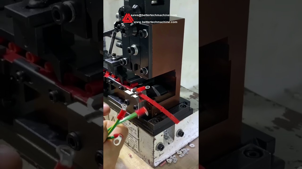 Cable Lug Crimping and Bending Machine