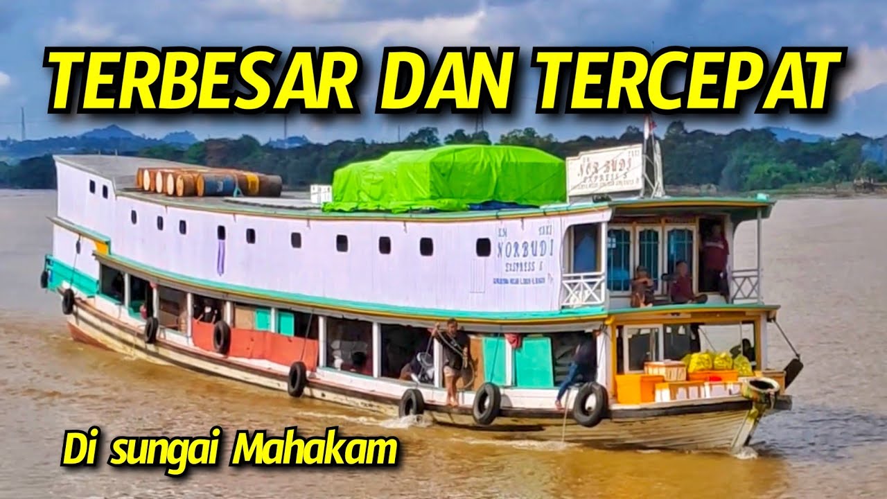 Inilah pelabuhan tenggarong tempat transit kapal sungai Mahakam
