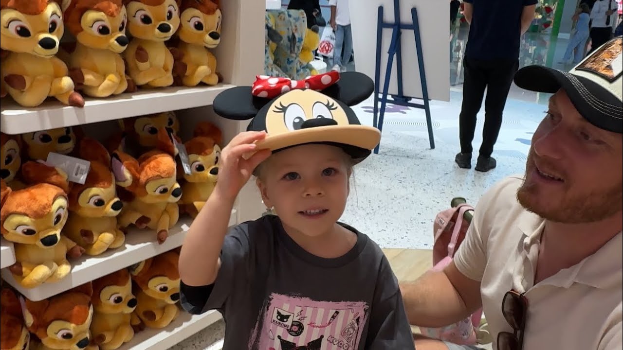 Прогулка по Дубай молл, аквариум, магазин Дисней | Dubai mall and Disney store