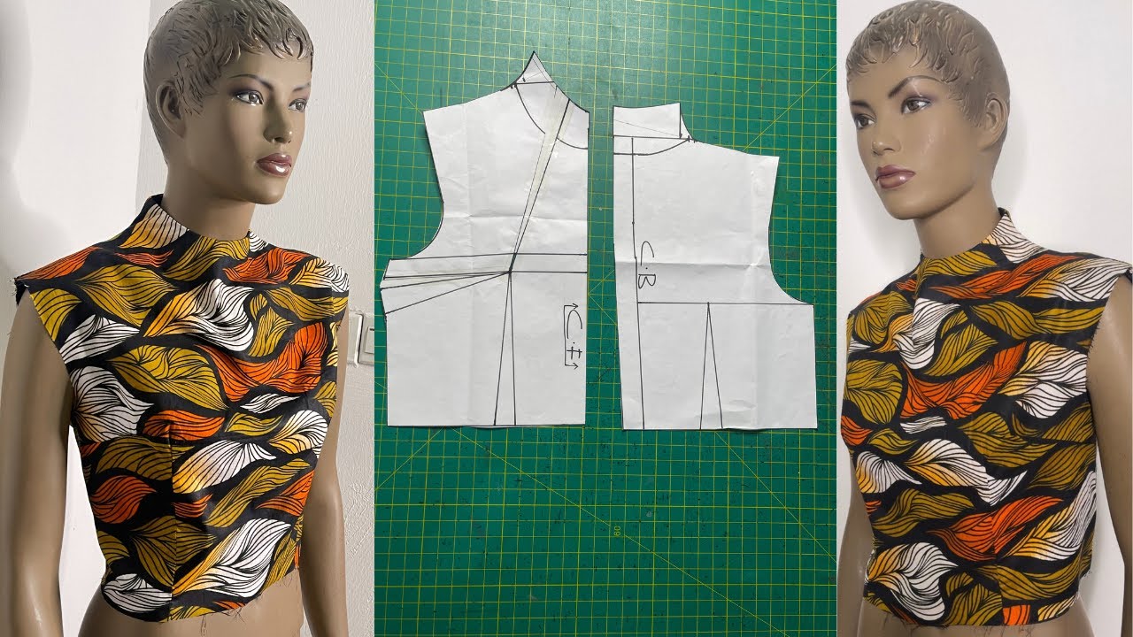HOW TO MAKE A CLOSE FITTING ALL- ROUND BUILT-UP NECKLINE - 4