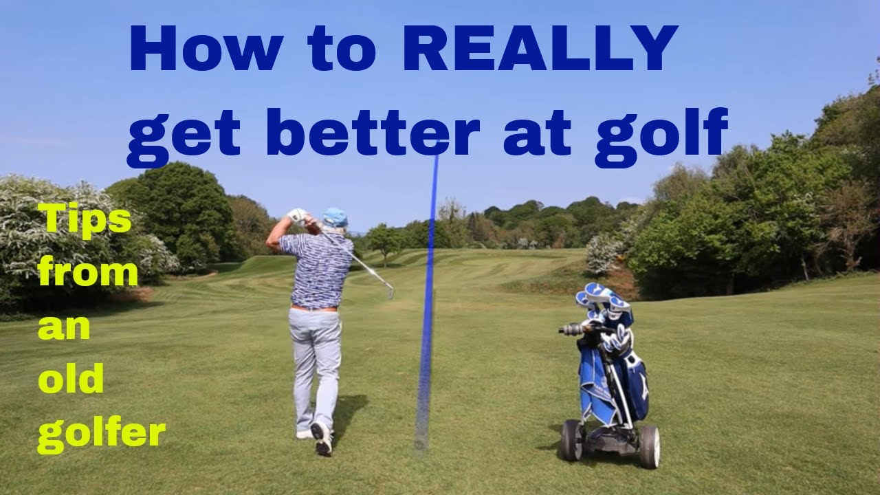 How to REALLY improve at golf.