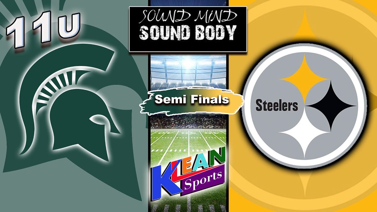 SMSB - Semifinals - 11U SPARTANS (THE PROGRAM) VS THE WESTSIDE STEELERS - DETROIT FOOTBALL