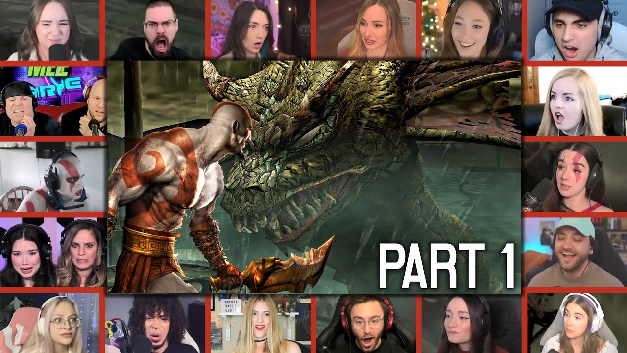 God of War (2005) | All Cutscenes | Reaction Mashup | Part 1