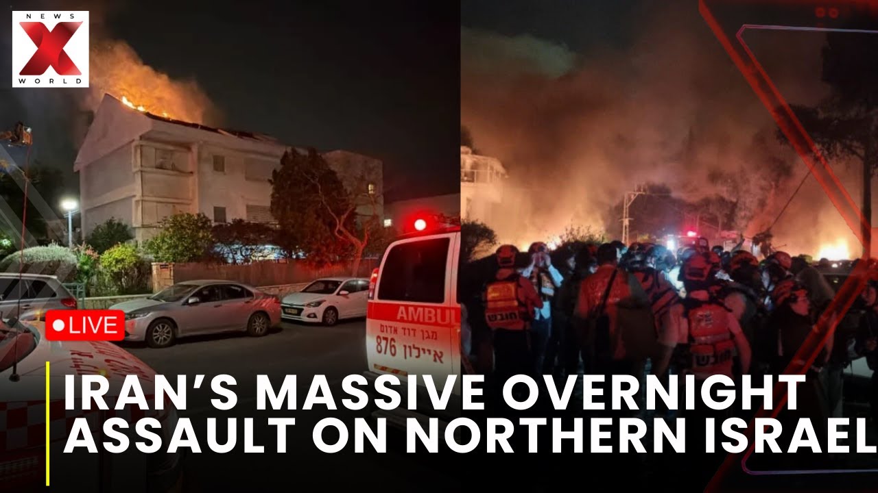 LIVE Breaking: Iran & Hezbollah Launch Joint Overnight Assault On Northern Israel