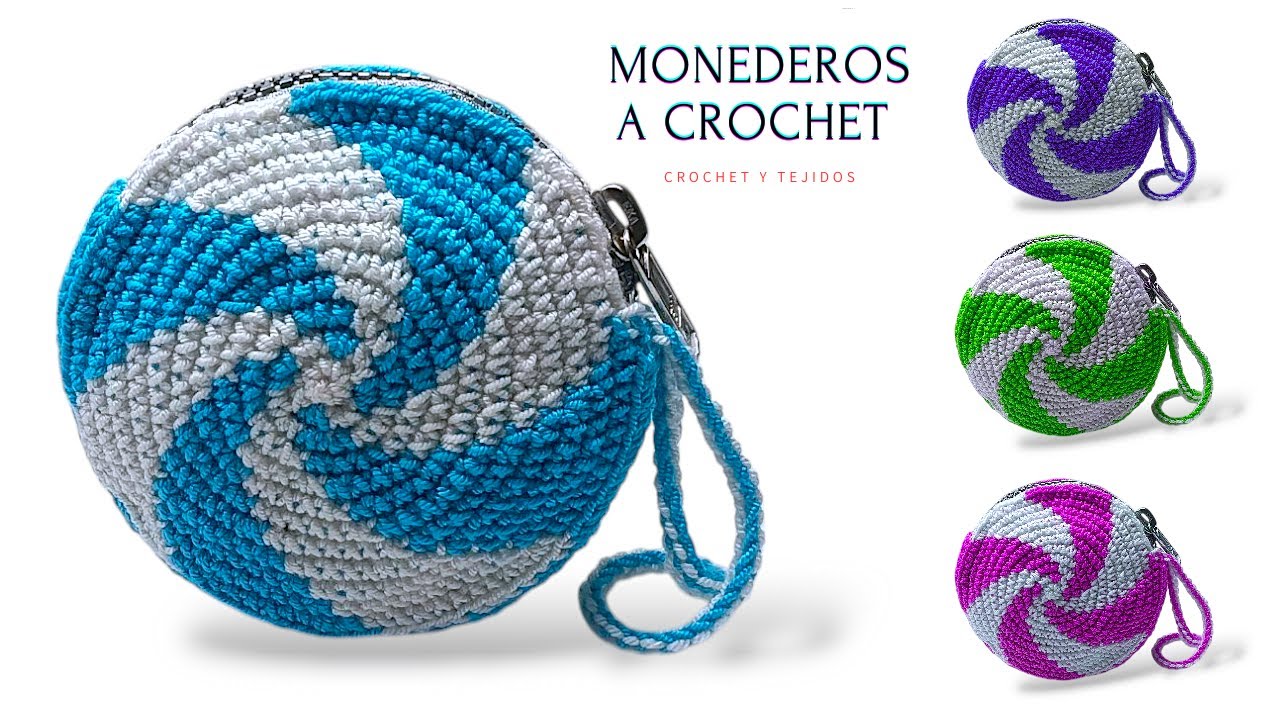 hermoso monedero a crochet paso a paso