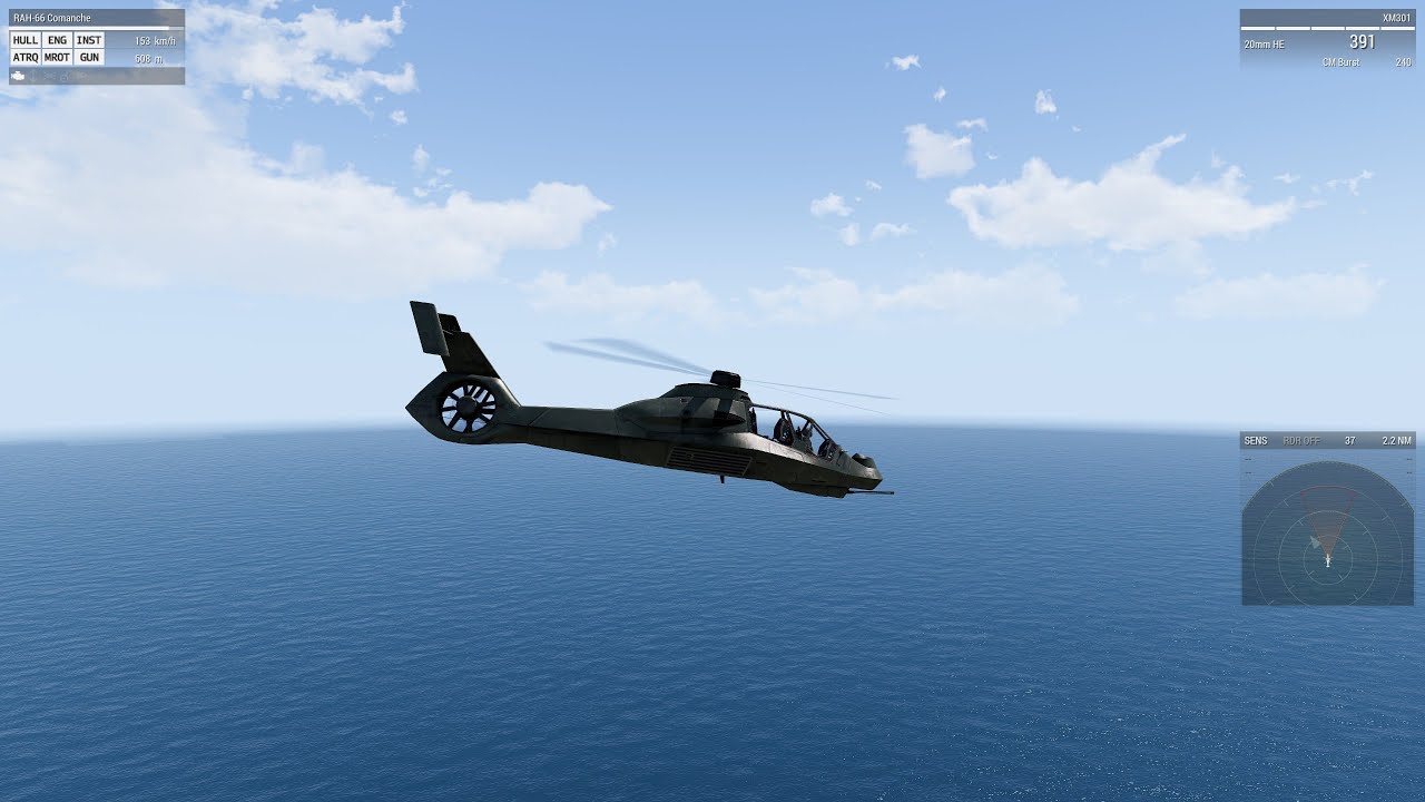 Flight Sim Historian Episode 836: Boeing/Sikorsky RAH-66 Comanche (Arma 3)