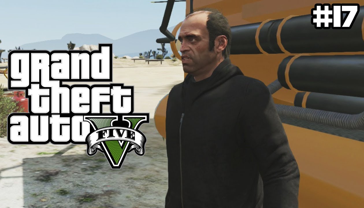 GTA 5 - STEALING GOVERNMENT PROPERTY - (GTA V Lets Play #17)