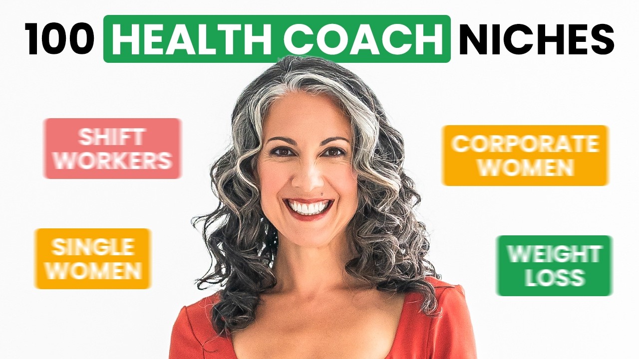 100 Health Coach Niche Ideas