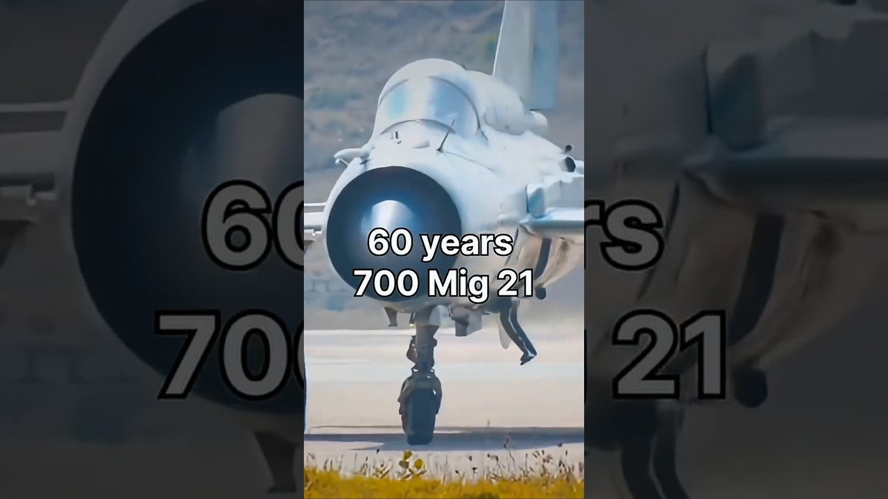 60 Years of MiG-21 #mig21 #mig21retirement #mig21fighterjet #fighterjet #indianairforce #shorts #...
