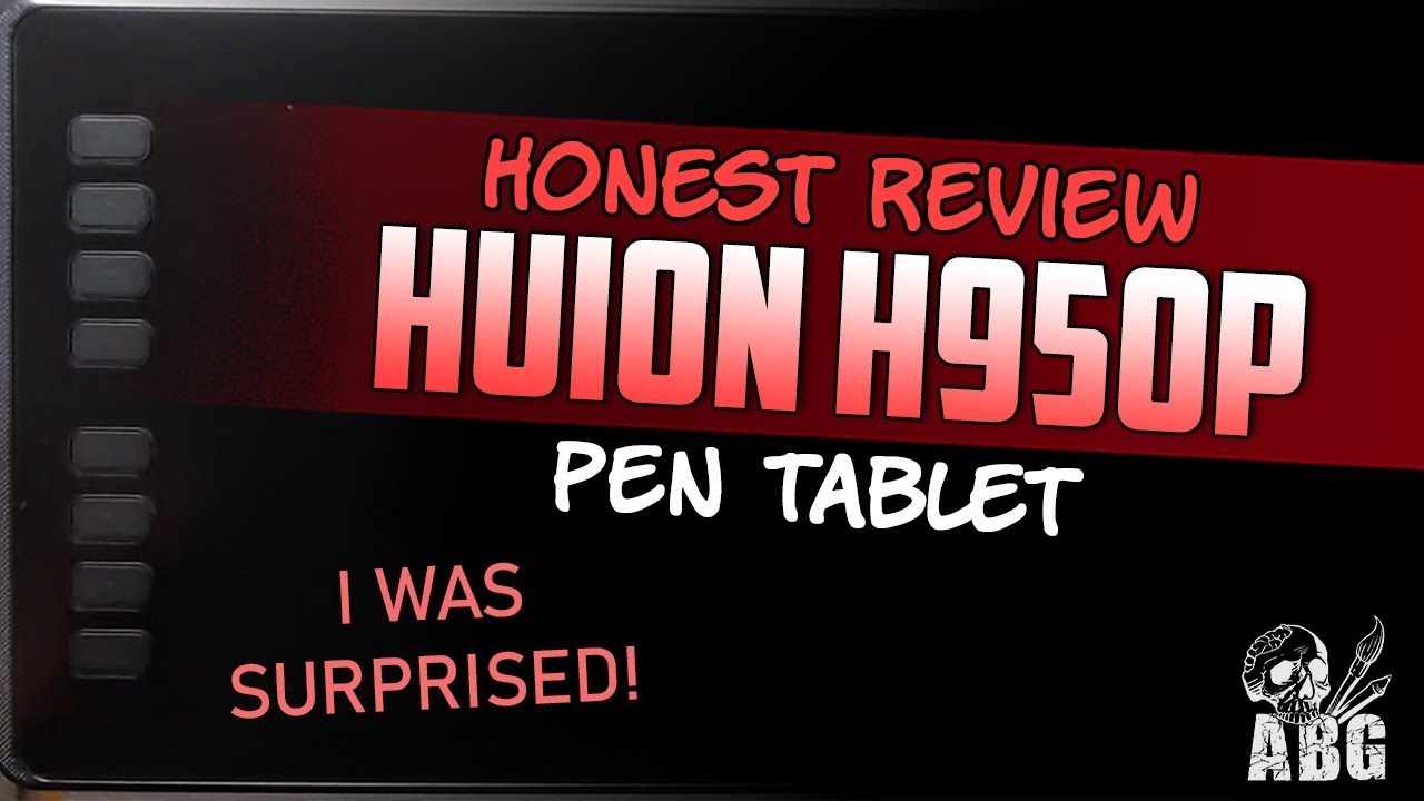 HUION H950P Pen Tablet Review & Unboxing