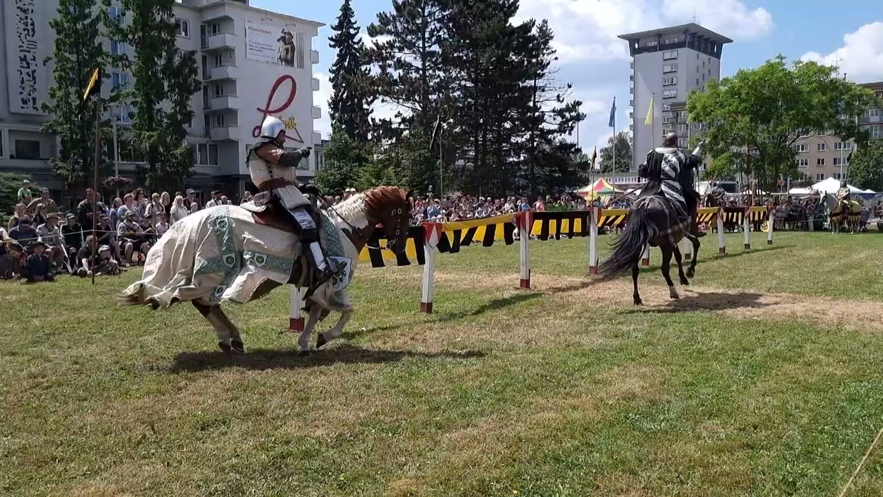 Havířov 25.6.2023  # Ze života Karla IV - příjezd a turnaj jezdců na koních