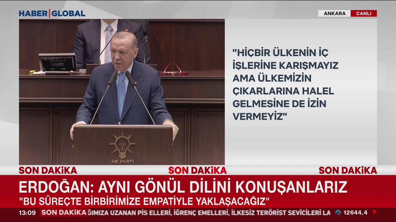 CANLI | Cumhurbaşkanı Erdoğan'dan Flaş Suriye Açıklaması: SDG Olumlu Adım Atmadı