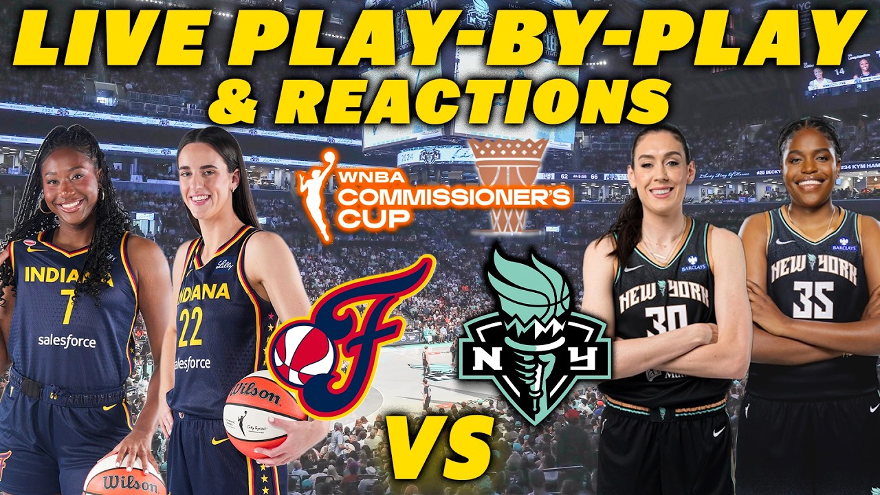 Indiana Fever vs New York Liberty | Live Play-By-Play & Reactions