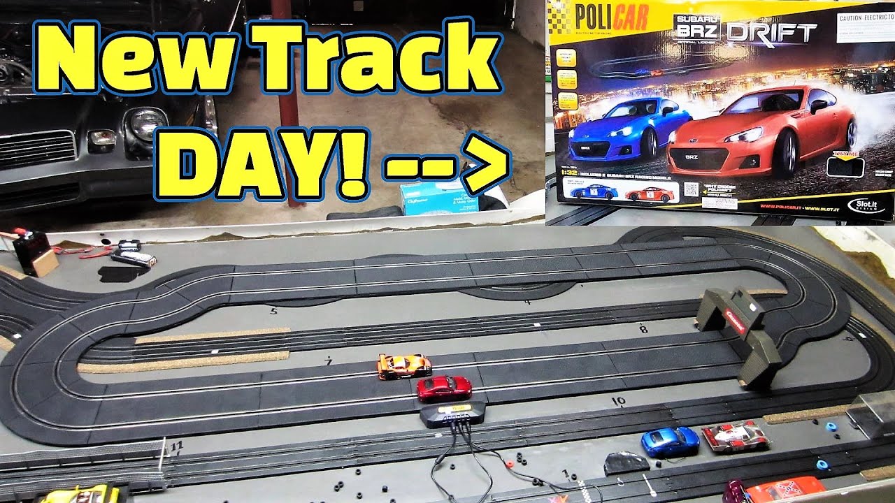 Лучшая гоночная трасса Policar 1/32! ВЕРНУЛИСЬ!