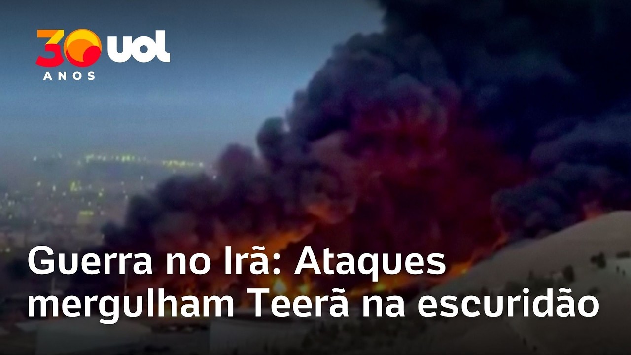 Guerra no Ir&atilde;: Moradores de Teer&atilde; acordam com a impress&atilde;o de ainda estar de noite ap&oacute;s ataques