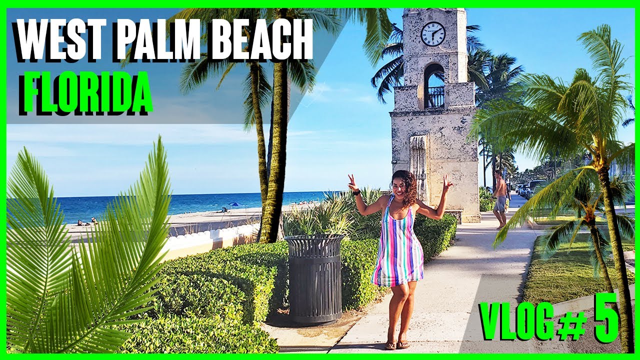 VLOG #5 LA PLAYA DE WEST PALM BEACH | FLORIDA BlueVlog 💙