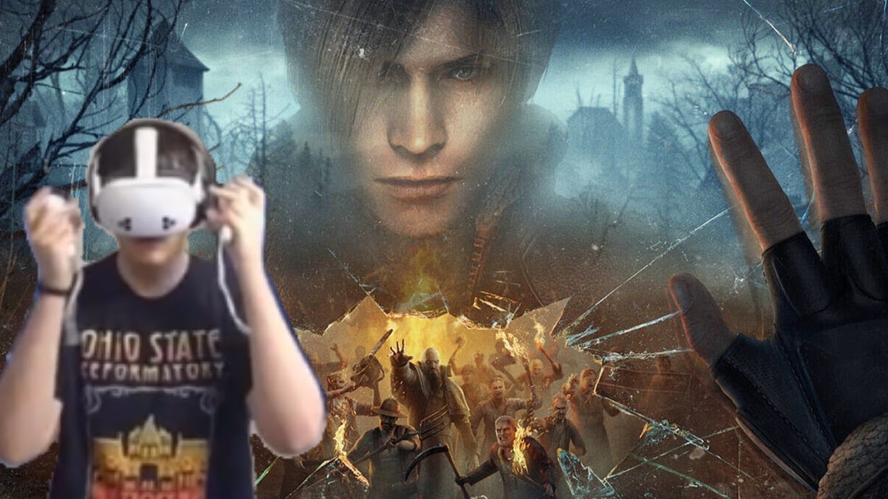 Trying Resident Evil 4 in VR for the First Time