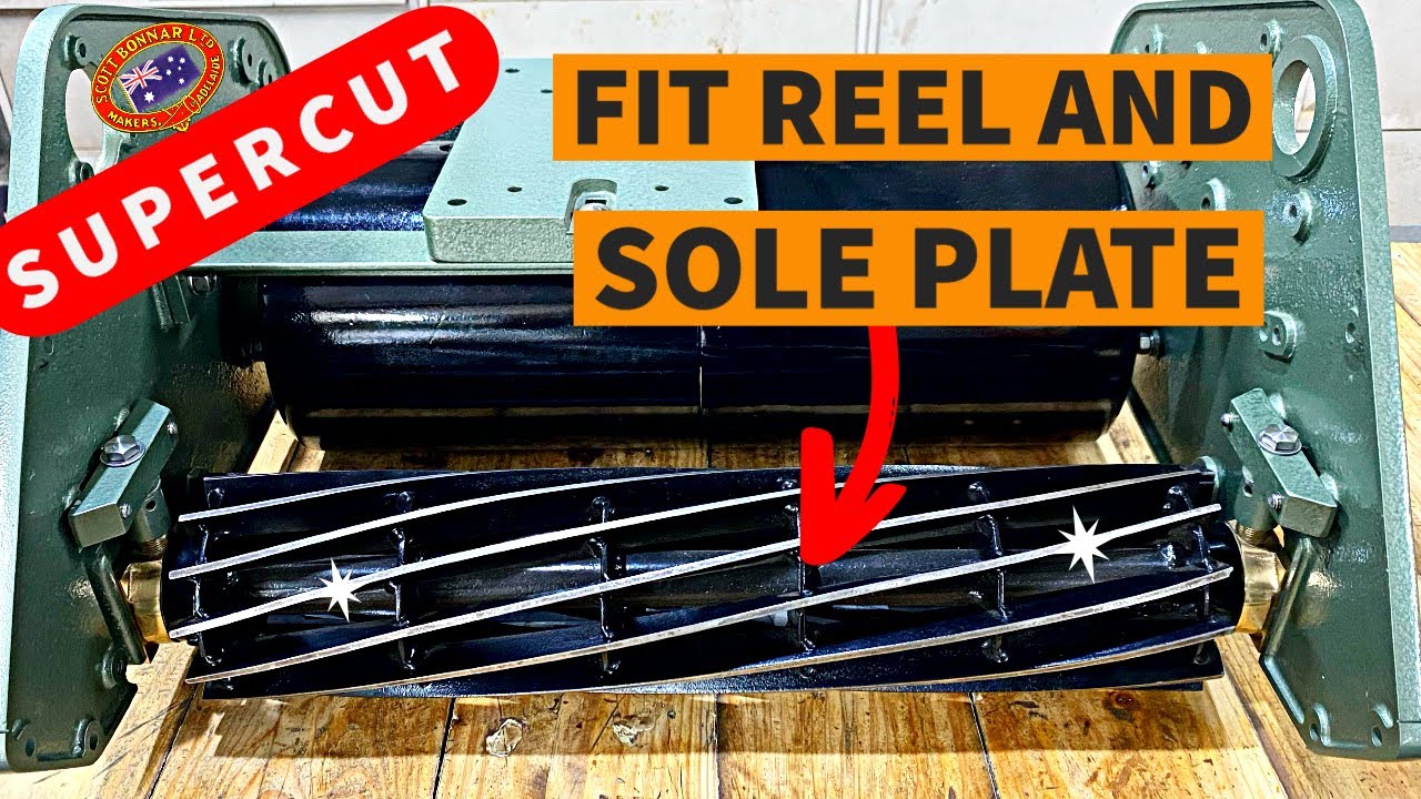 fit reel and sole plate to Supercut Scott Bonnar/ model-17