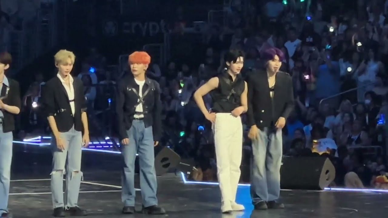 [FANCAM] 20240726 LA D1: Zerobaseone Zb1 - Talking Ment + Sweat
