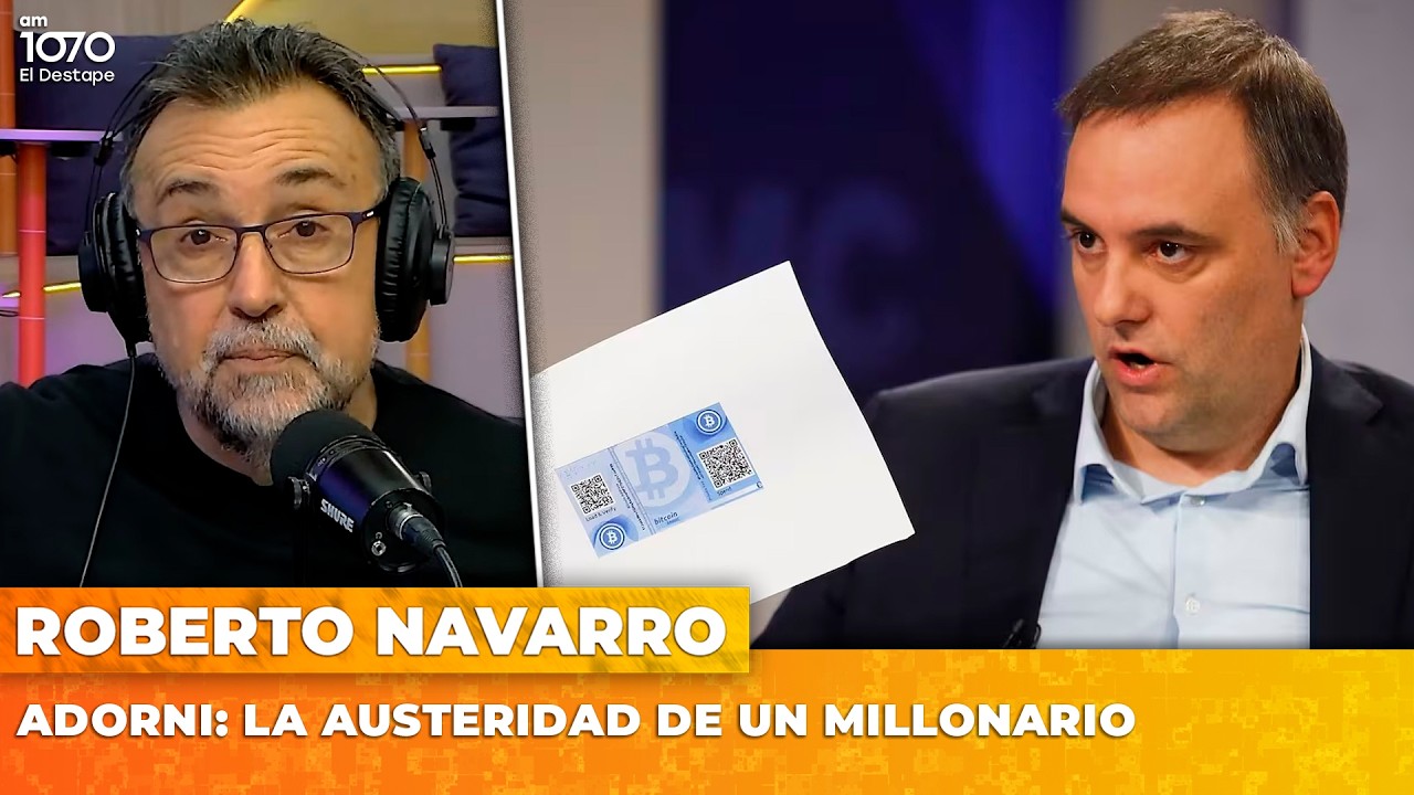 ADORNI: LA AUSTERIDAD DE UN MILLONARIO | El editorial de Roberto Navarro