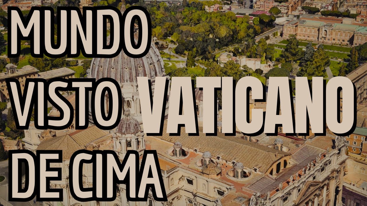 Mundo visto de cima, Vaticano #mundovistodecima #vaticano #aerofotogrametria #igrejacatólica