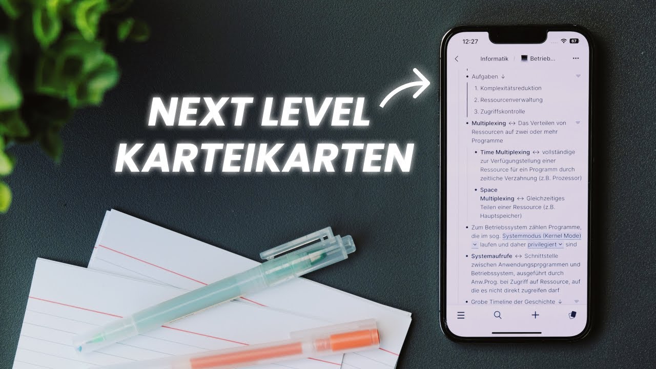 So lerne ich mit RemNote (Tutorial)