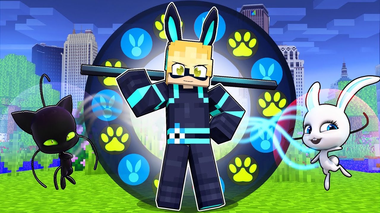 *NOVO* MOD FUSÃO DE MIRACULOUS no MINECRAFT!! (Lady Bug e Cat Noir)
