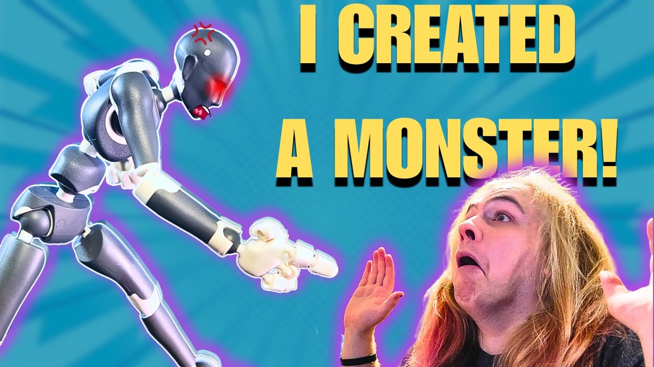 My Stop Motion Puppet Got Fed Up With Me! (StickyBones)