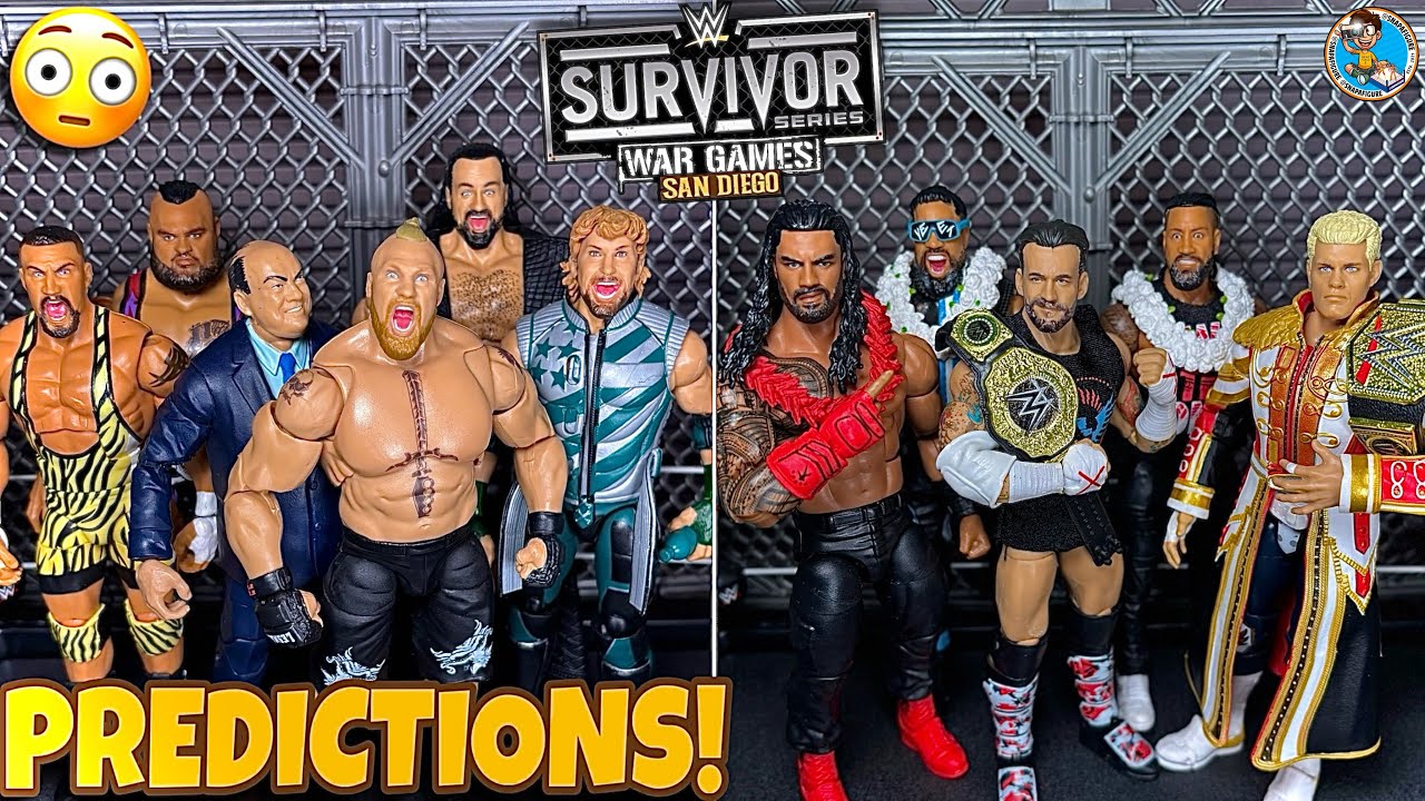 WWE SURVIVOR SERIES WARGAMES ACTION FIGURE PREDICTIONS!