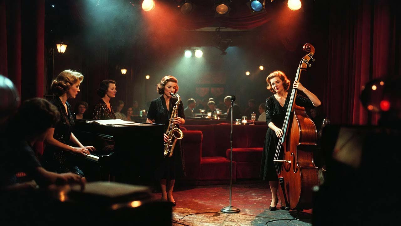 Classic 1940s Vintage Jazz – Smooth Lounge Music for Study, Work & Chill