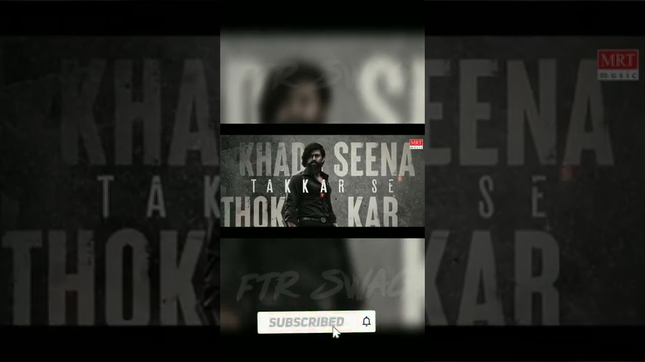 Toofan song (Hindi) KGF Chapter 2 | Yash | Prashanth Neel | KGF Chapter 2 New song released | review