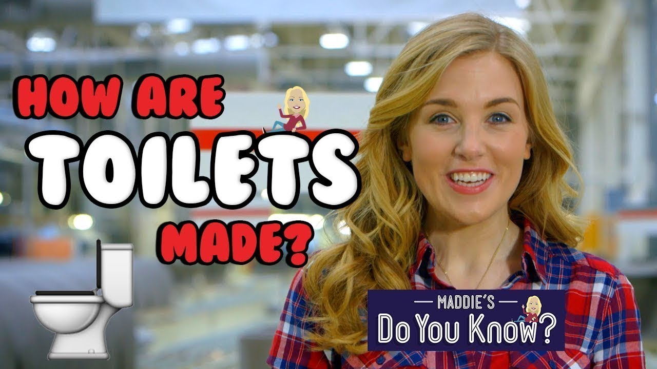 How are Toilets Made  🚽 Maddie's Do You Know  👩